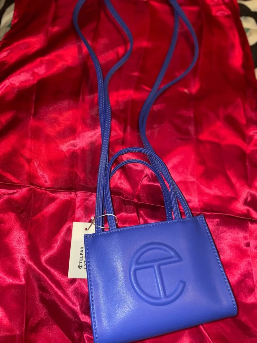 Telfar Mini Bag in Electric Blue - Picture 6 of 10